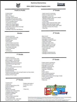 Supply List